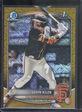 2025 Bowman Chrome Draft GAVIN KILEN #BDC-40 1st Gold Mega Mojo /50 Giants