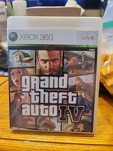 Grand Theft Auto IV GTA 4 Microsoft Xbox 360 No manual