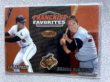 2000 Bowman's Best Cal Ripken Brooks & Robinson Franchise Favorites Card #FR2C
