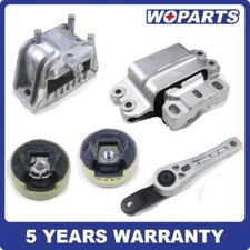5PCS Engine Motor AND Trans Mount Set Fit For Volkswagen Jetta 2005-2018 L5-2.5L