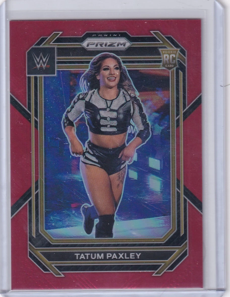 Tatum Paxley 2023 Panini WWE Prizm Red Prizm RC #102 296/299