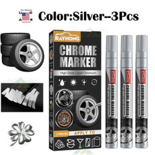 6 Liquid Mirror Chrome Marker Set Diy Car Paint Pen Metal Marker Plated Pens Us 6 Liquid Mirror Chrome Marker Set Diy Car Paint Pen Metal Marker Plated Pens Us