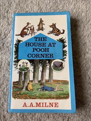 1971 Vintage Winnie The Pooh Book The House At Pooh Corner - AA Milne