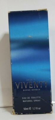 Aqua Di Viventy cologne edt spray1.7 fl.oz. by Bernd Berger for men HARD TO FIND