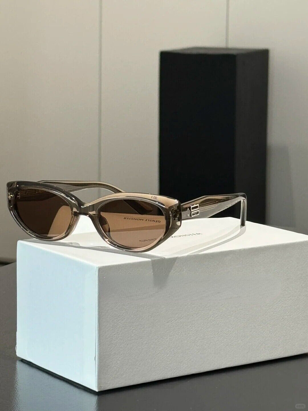 2024 GentleMonster Rococo KC6 Sunglasses with Khaki Frame and Lenses