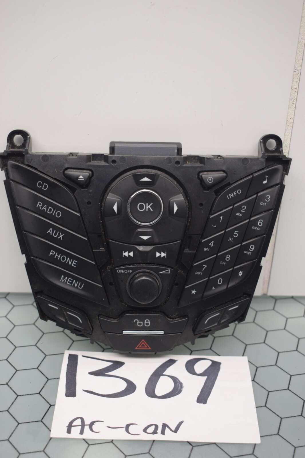 12 13 14 Ford Focus Radio Control Panel Used Stock #1369-AC
