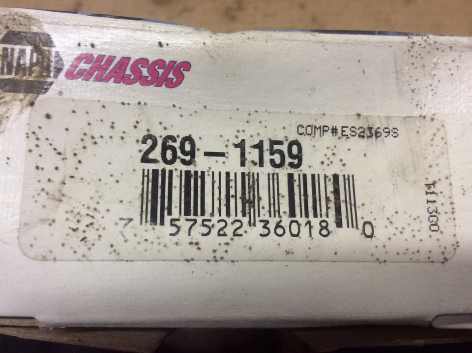 NEW NAPA 269-1159 Steering Tie Rod End Adjusting Sleeve — 第 2/4 张图片