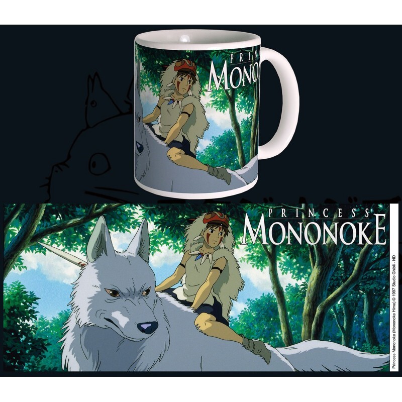 Merchandising Studio Ghibli: Semic - Princess Mononoke (Tazza)