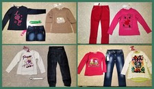 LOTTO STOCK  10 PEZZI D'ABBIGLIAMENTO NUOVO BIMBA BAMBINA RAGAZZA TAGLIA  8 ANNI