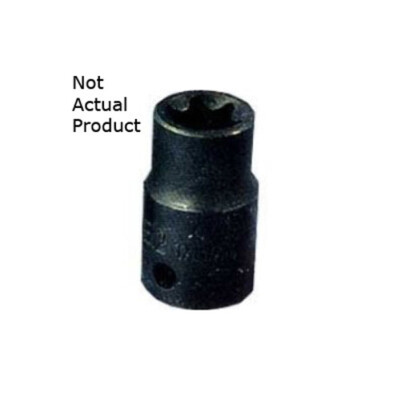 K Tool 22878 Socket, 1/4'' Drive, E8 External Torx