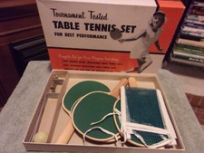 Tournament Tested Table Tennis Set For 4 Wood Ping Pong no. R 25/45