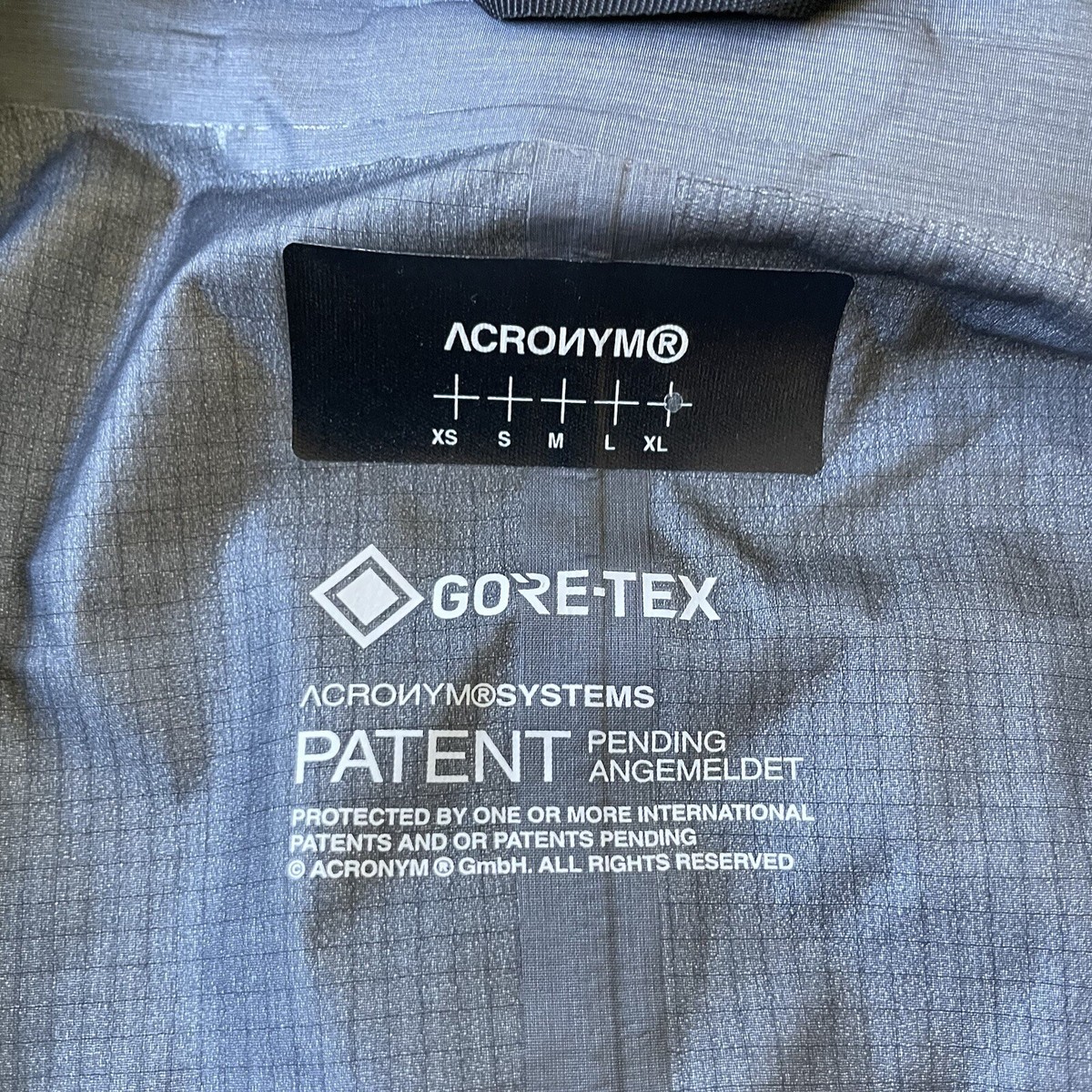 RARE Acronym J1B-GT Green Rain Jacket Size XL Gore-Tex RARE Acronym J1B-GT Green Rain Jacket Size XL Gore-Tex