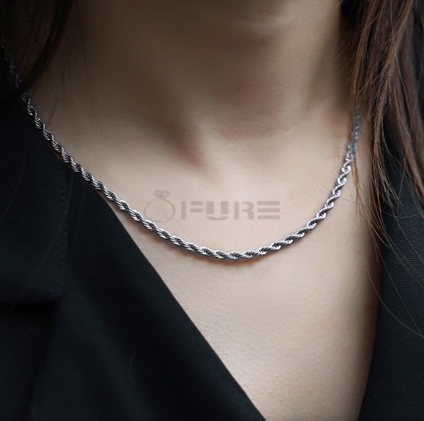 Tiparts 30ft Flat Cable Jewelry Chain - Stainless Steel Gold/Silver Color, 2mm X 4mm Links, For Necklace Bracelet DIY