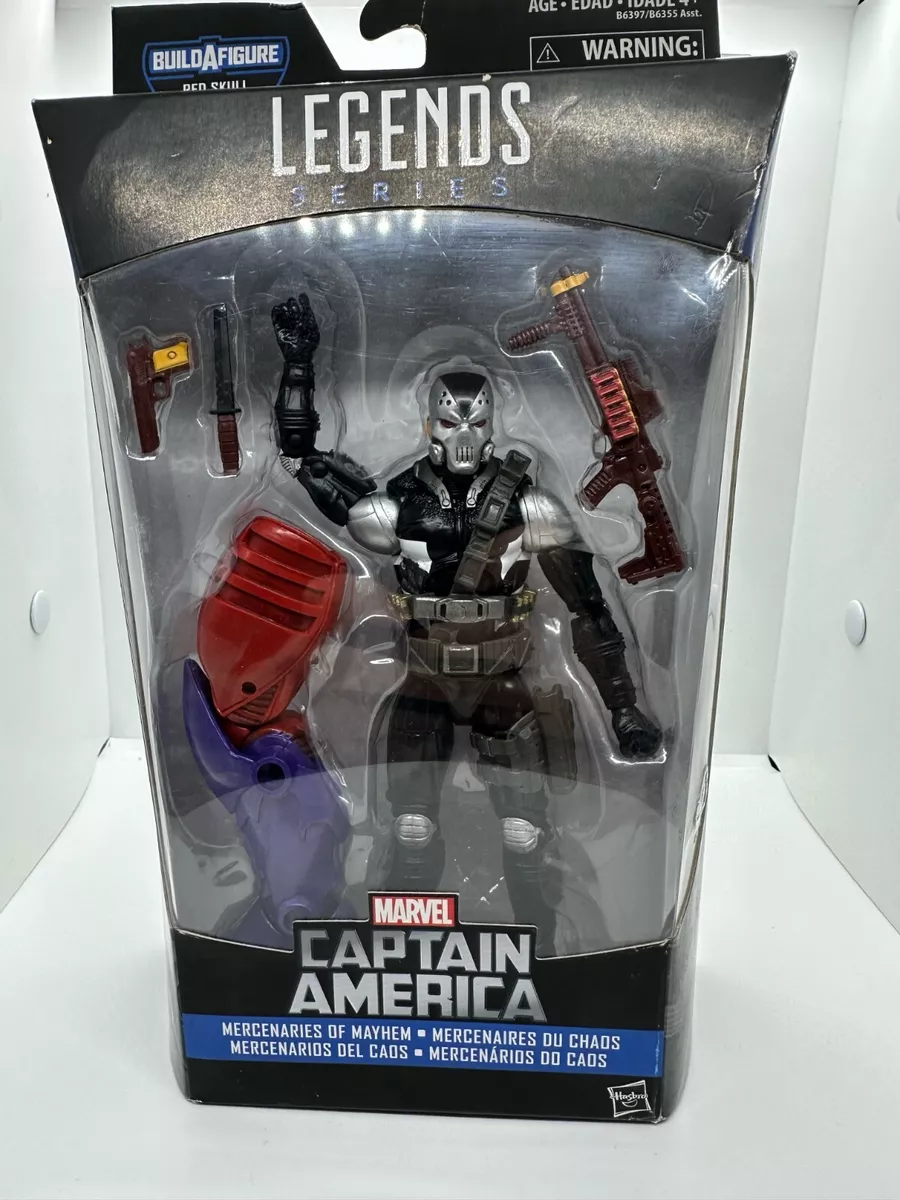 Marvel legends best sale red skull baf