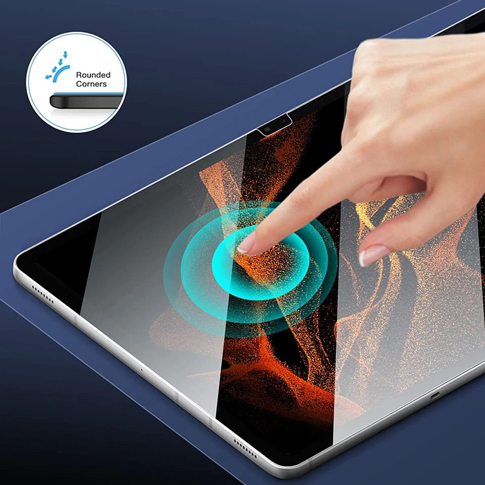 Fr Samsung Galaxy Tab S8 Ultra/Tab A/S5e/S6 Lite Tempered Glass Screen Protector - Image 4 of 4