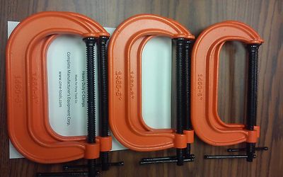 6'' C-Clamps 6pcs set,heavy duty,made for famous brands $29.00/set-new