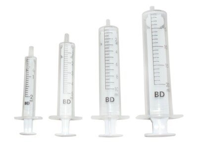 Zweiteilige Spritze BD DISCARDIT 10 ml, 100 St.