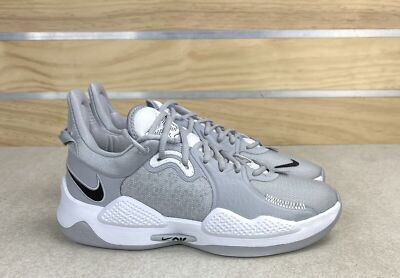 Nike Paul George PG 5 TB Team 'Wolf Grey' White Black DM5045 003