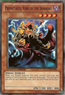 Prometheus, King of the Shadows - GLD4-EN0  1 x Common Limited Ed Mint/NM Yugioh