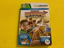 NEW LeapFrog LeapReader Learn Through Reading Series   ANIMAL ADVENTURE Game