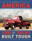 Ford 12.5x16 Licensed Metal Sign Desperate Enterprises USA