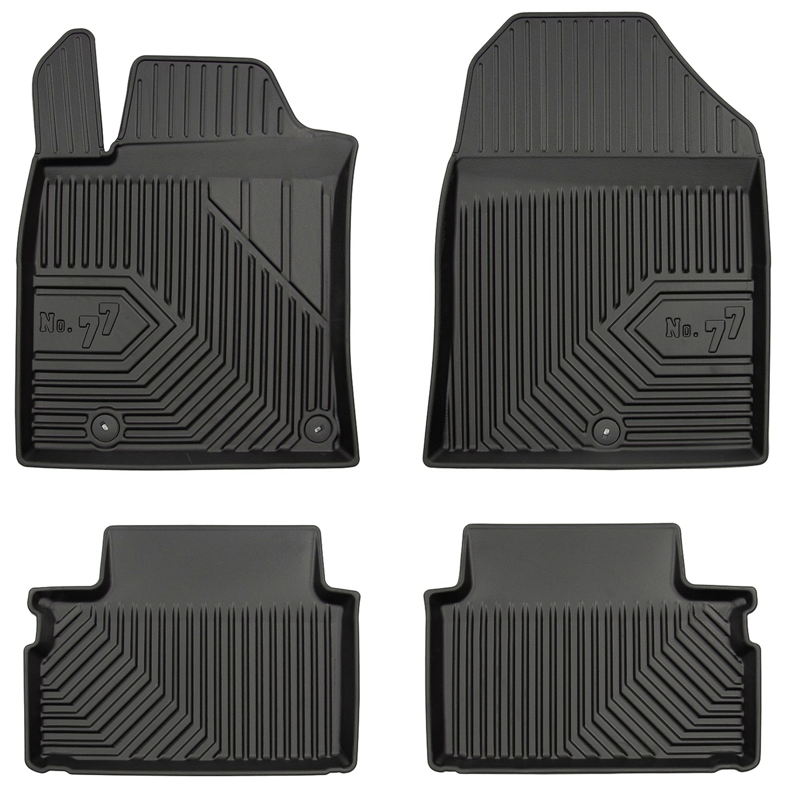 Tapis de sol TPE Frogum No.77 pour Kia Ceed III fini les odeurs et l'usure