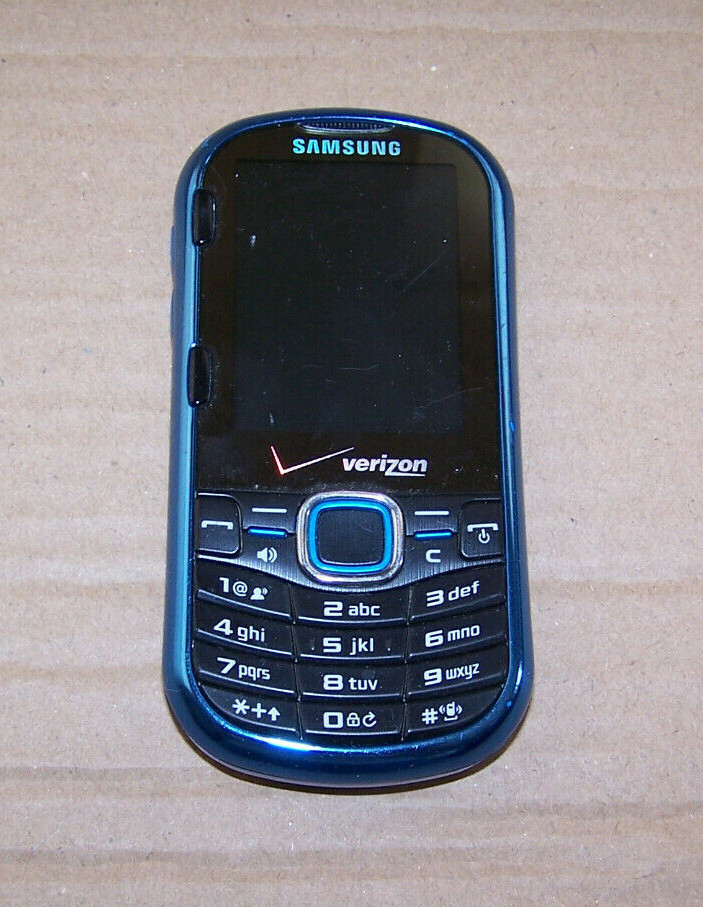 Samsung Intensity Ii Sch U460 Metallic Blue Verizon Cellular Phone For Sale Online Ebay
