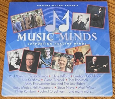 VARIOUS ARTISTS ''MUSIC MINDS'' BRAND NEW ORIGINAL 2018 UK 3CD ALBUM IMPORT