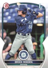 2023 Bowman Draft Baseball Brock Rodden #BD-171    1st