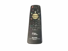 SHARP OEM VCR Remote Control RRMCG0204AJSA Tested-Working Sanitized