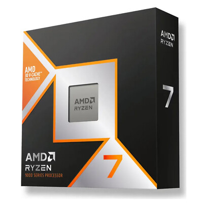 AMD Ryzen 7 9800X3D 8x 4.7GHz ''Granite Ridge '' So AM5 120Watt, boxed ohne Kühler