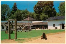 Postcard California Continental Sutters Fort Sacramento Unused