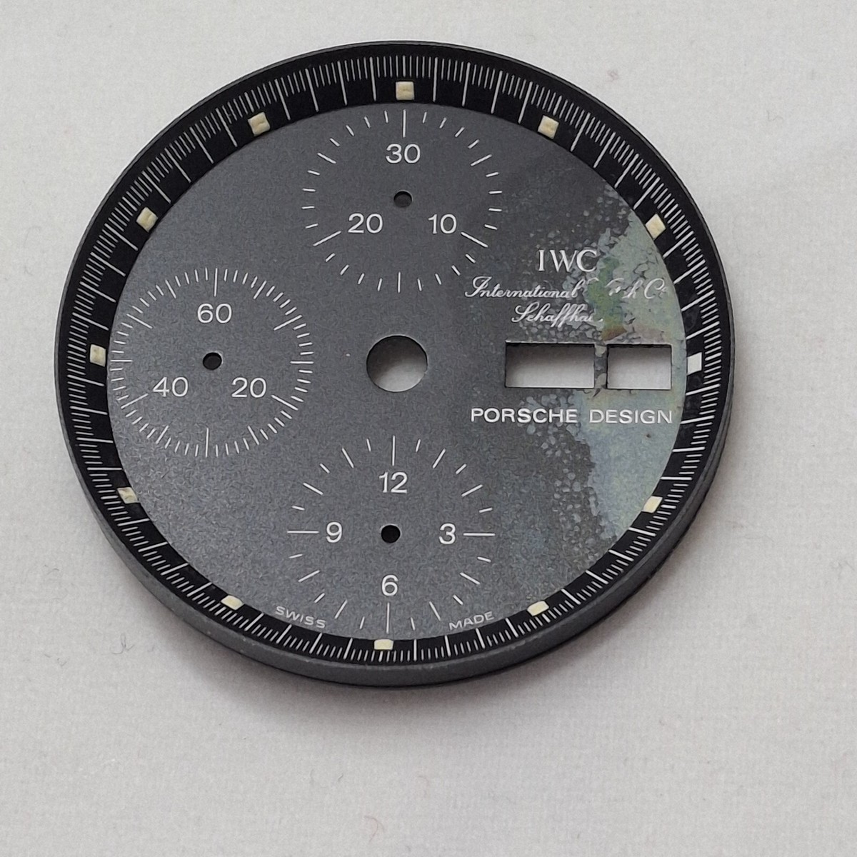PORSCHE DESIGN by IWC メンズ 腕時計 【美品】 IWC Watch Chronograph Porsch Design vintage dial 29mm PARTS Part