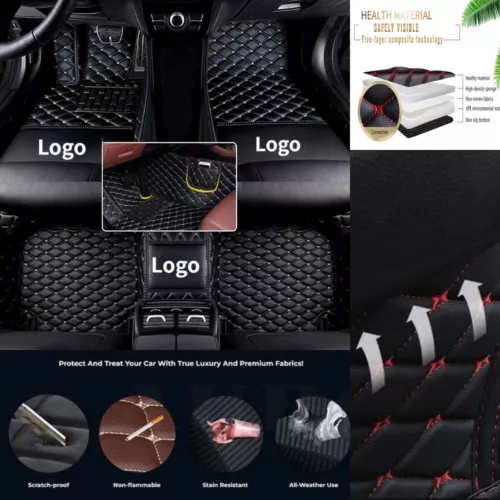 For Mini Car Floor Mats Luxury Carpets Auto Liners Waterproof All Models Pockets - Picture 17 of 37