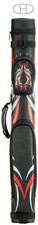 McDermott Cue Case 2x2 Red Tribal 75-0934