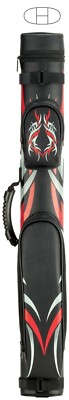 McDermott Cue Case 2x2 Red Tribal 75-0934