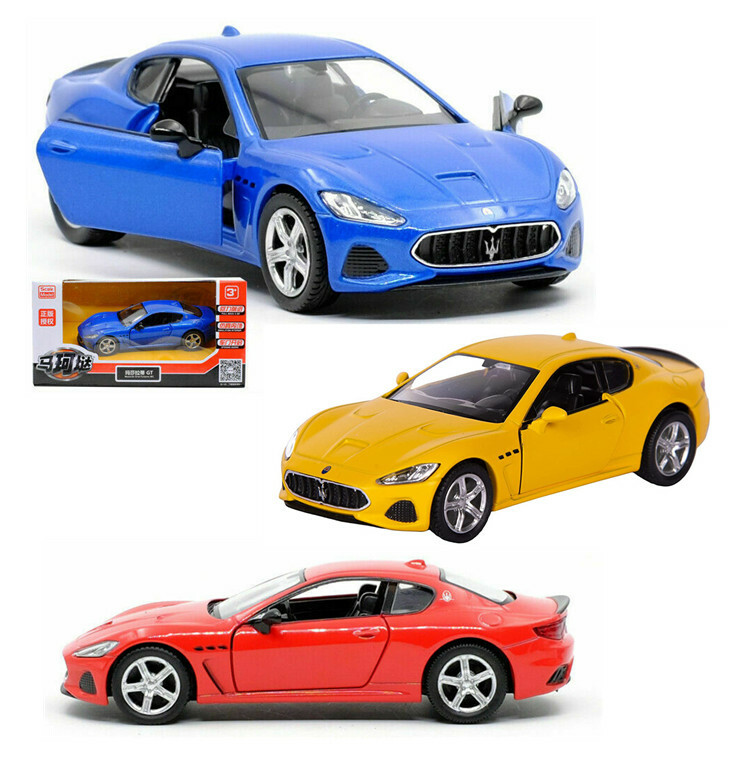 1:36 Maserati GranTurismo GT MC Car Vehicle Collectible Pull Back