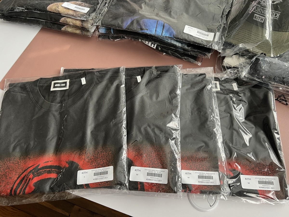 STAR WARS™ | Kith Darth Vader™ Poster Vintage Tee - Size Medium | eBay