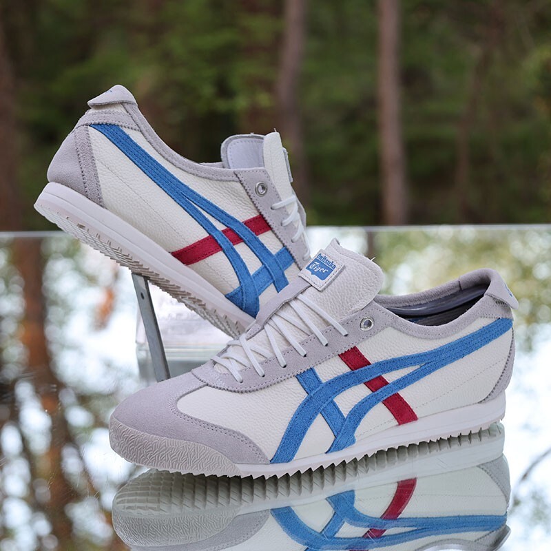 Onitsuka Tiger Mexico 66 SD White Directoire Blue Men's Size 8.5