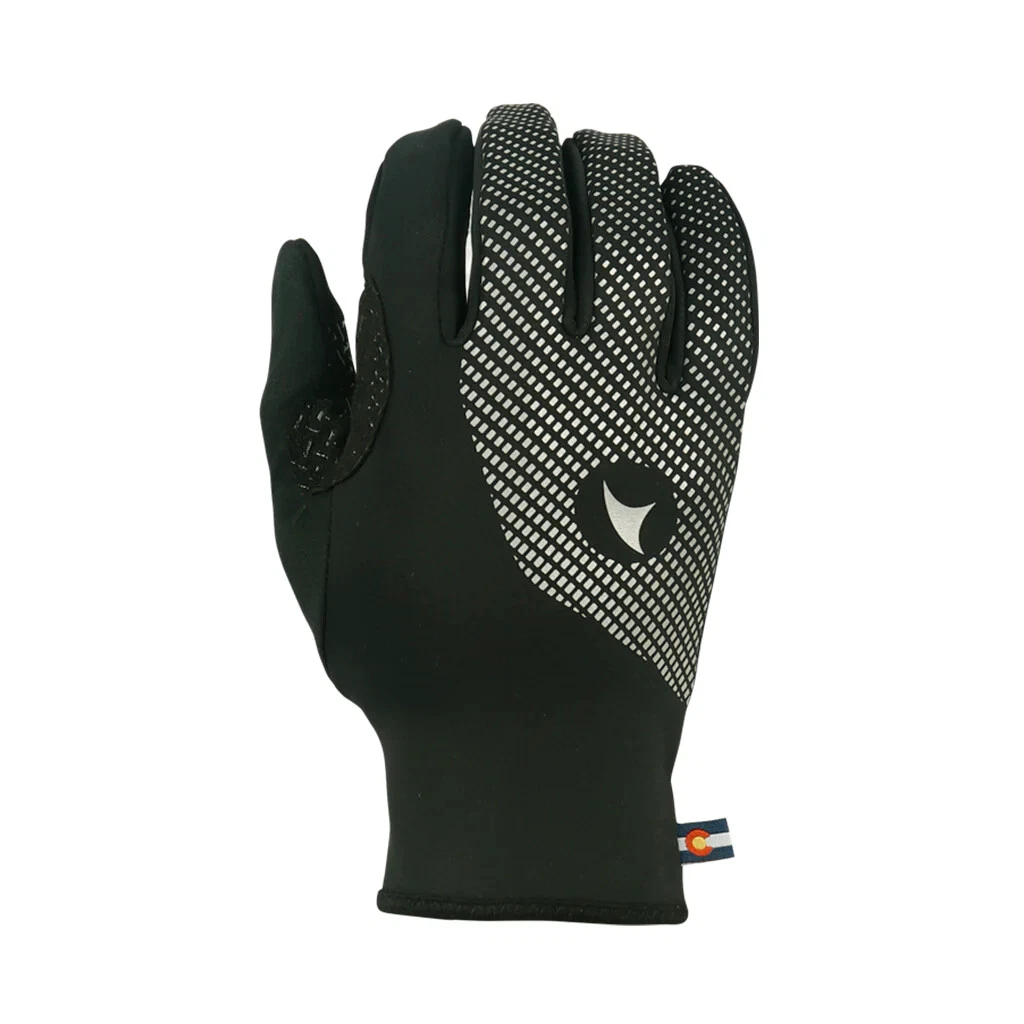 Pactimo Alpine Thermal Winter Gloves SIZES Black Reflective Mountain Road  Bike