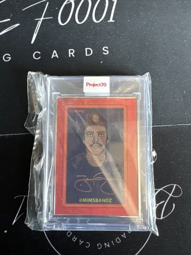 TOPPS PROJECT 70 - TONY GWYNN - MIMSBANDZ AP 02/51 SILVER FRAME #51