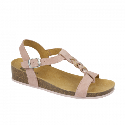 DR. SCHOLL SANDALI DONNA CON CINTURINO MONIQUE ROSA CHIARO | eBay