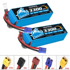 2pcs Yowoo 22.2V 6S 3300mAh Graphene Lipo Battery for RC Drone Airplane Car Boat