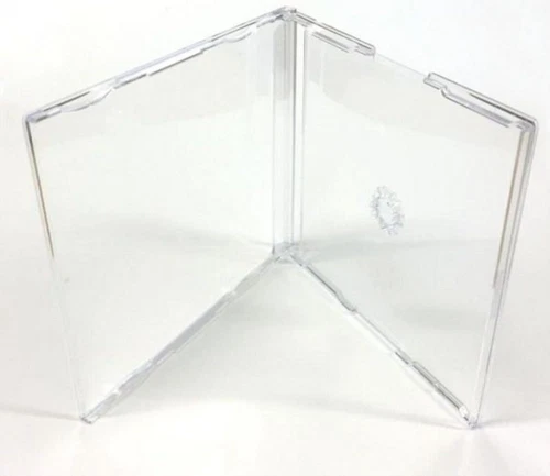 Single Maxi 7mm J Card CD Slim Clear Tray Empty Replacement Jewel Cases LOT
