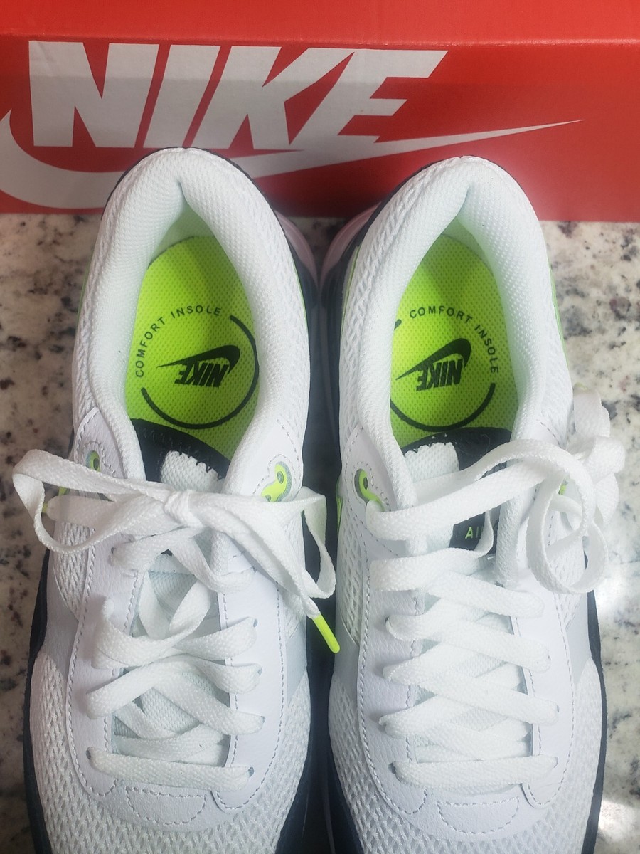 Nike Air Max SYSTM White/Black/Volt Men display picture 1