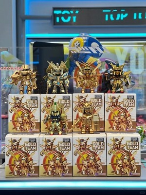 Bandai Namco Qmsv Mini Gold Team Blind Box Confirmed Figure Gift Toys
