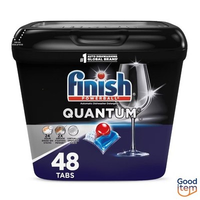 Finish Quantum Dishwasher Detergent Tablets - 48ct