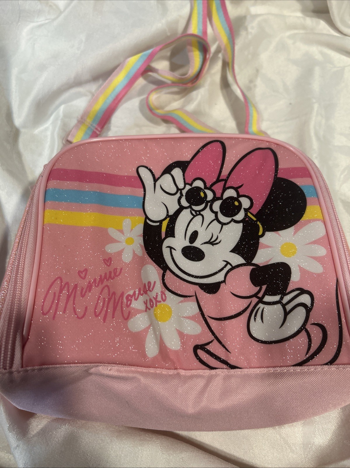Pink Minnie Mouse Lunch Bag