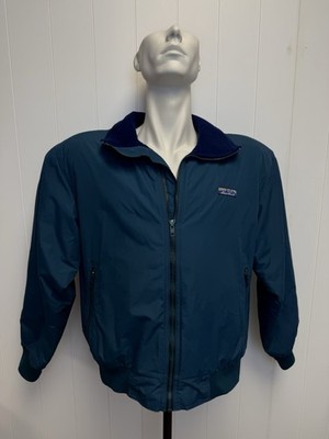 Vintage Eddie Bauer Jacket Mens Medium Green Polartec Made USA 90s Outdoor