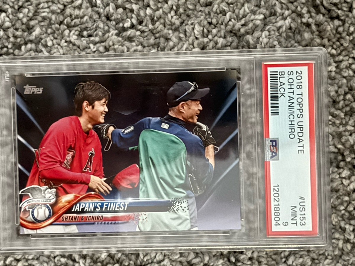 その他 2018 topps update 153 2018 Topps Update - Shohei Ohtani, Ichiro Suzuki #US153 Black 06